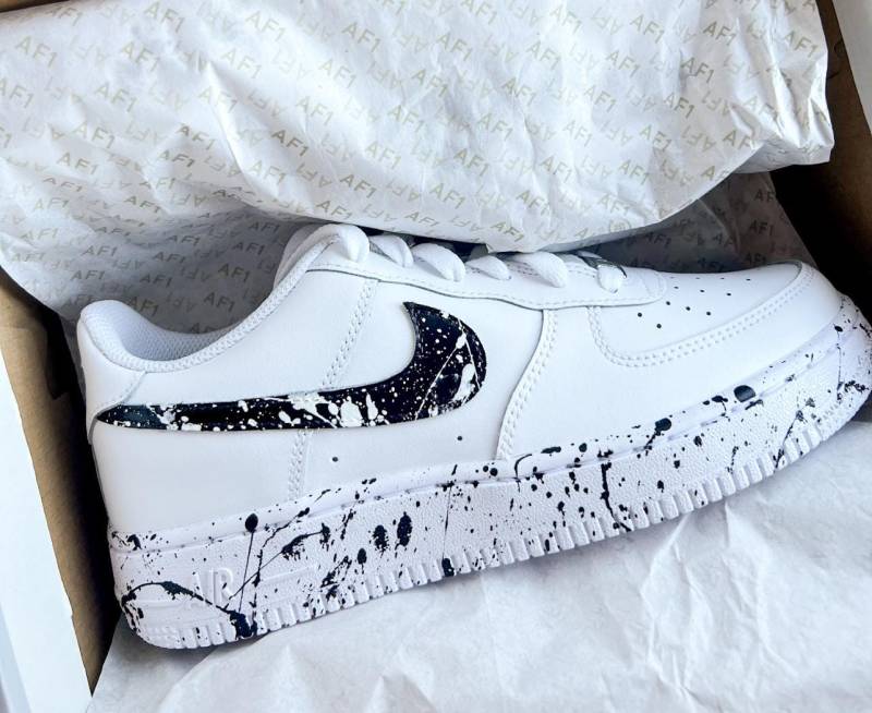 Custom Air Force - "Splatter' von JaniceArtBoutique