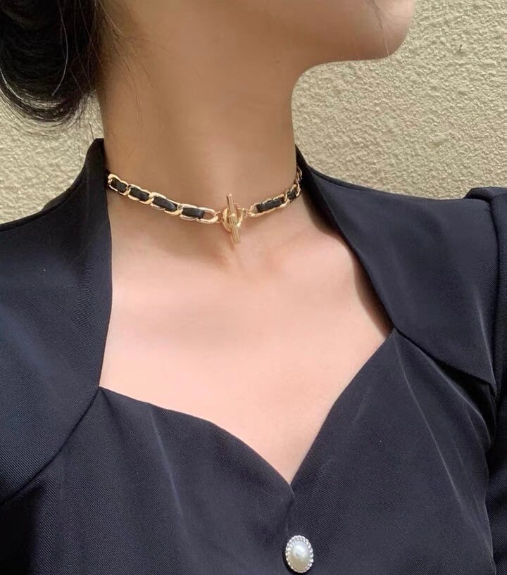 Schmuck Damen Halskette Gold Seil Kette Coole Gold Geschenk Für Sie Necklace Schmuck Damen Halskette Gold Seil Kette Coole Gold Geschenk Für Sie Necklace von JanieLsBoutique