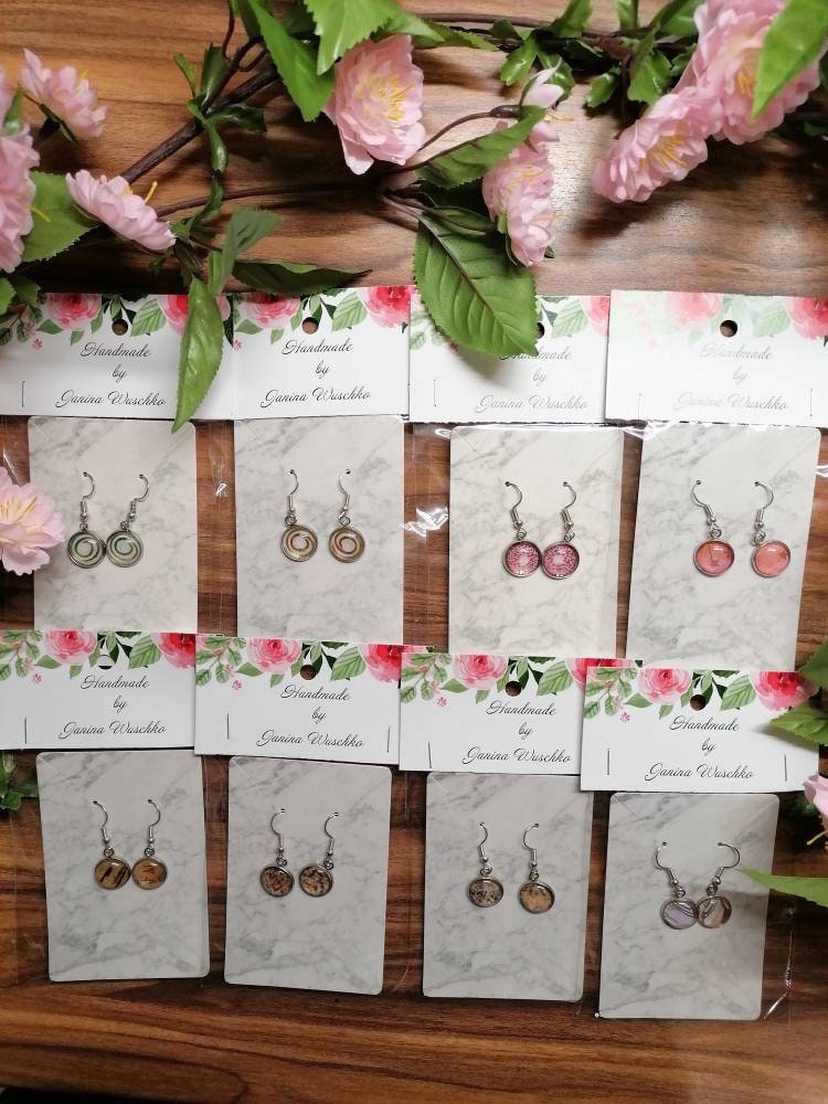 Cabochon Ohrringe Cabochon Ohrringe von JaninaJewelryShop