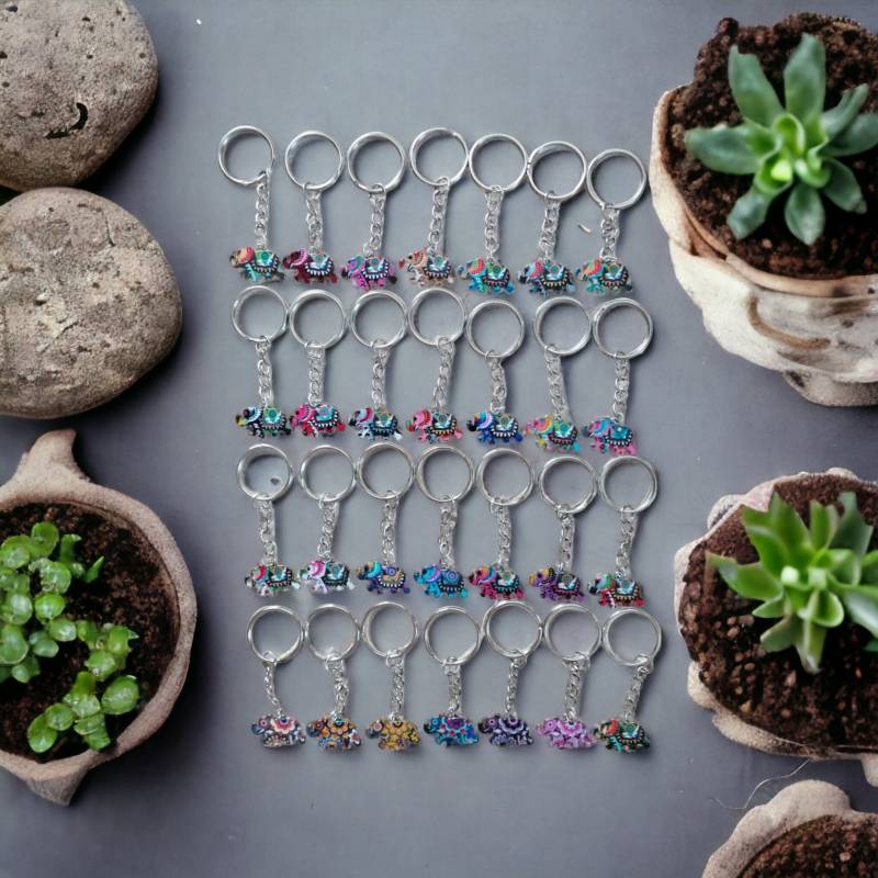 Elefanten Schlüsselanhänger von JaninaJewelryShop