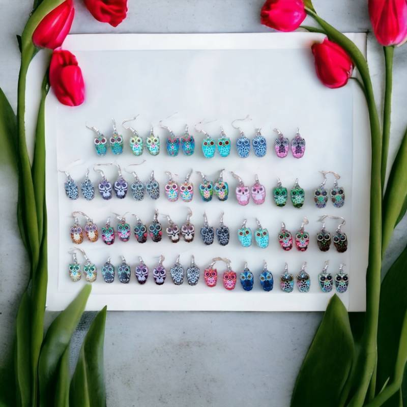 Eulen Ohrringe Eulen Ohrringe von JaninaJewelryShop