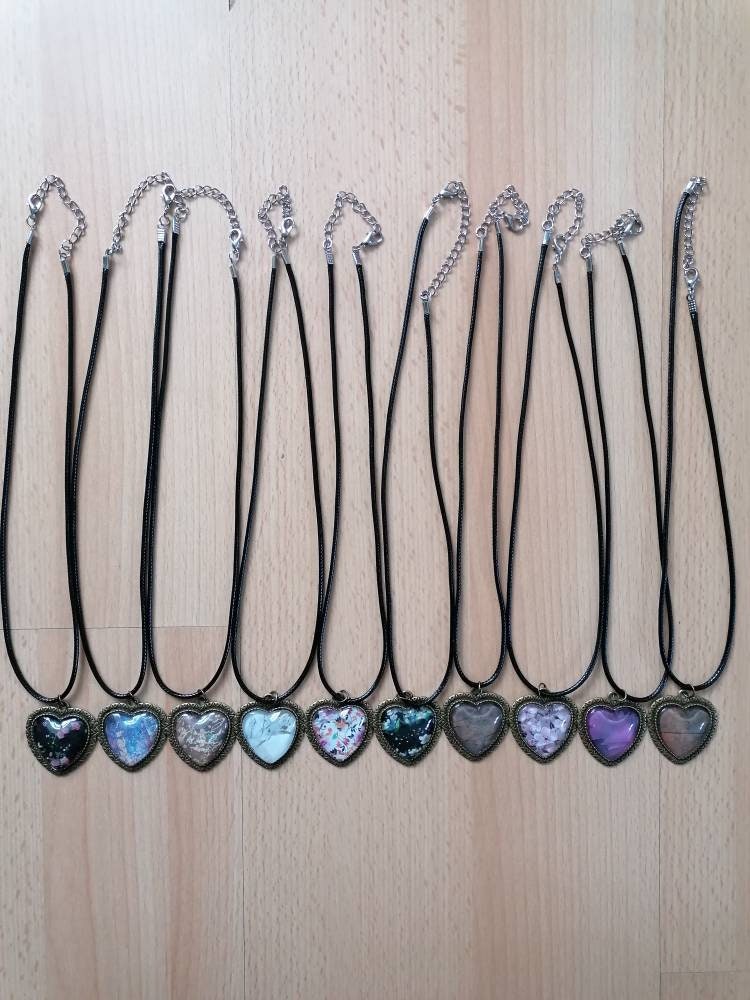 Handmade Cabochon Halsketten von JaninaJewelryShop