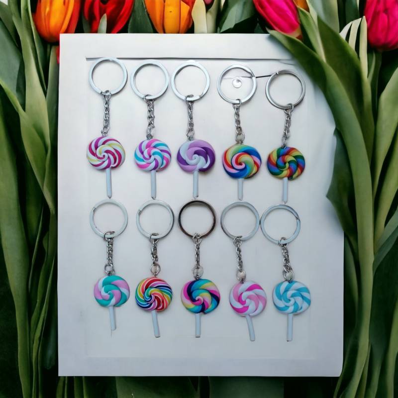 Lolli Schlüsselanhänger von JaninaJewelryShop