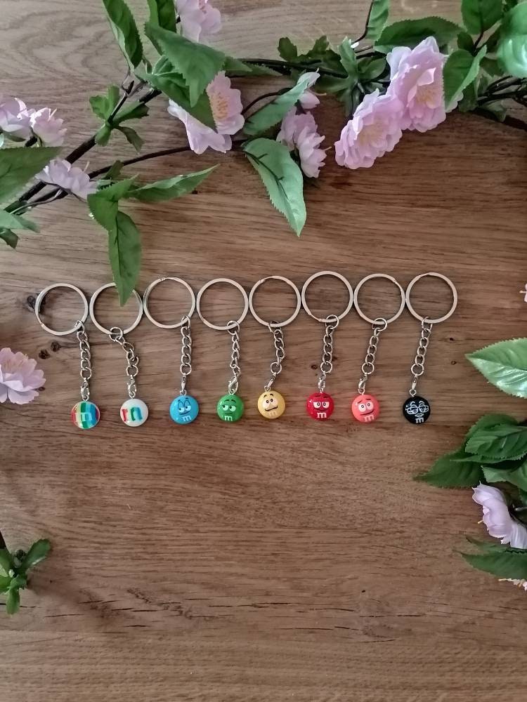 M&m's Schlüsselanhänger M&m's Schlüsselanhänger von JaninaJewelryShop