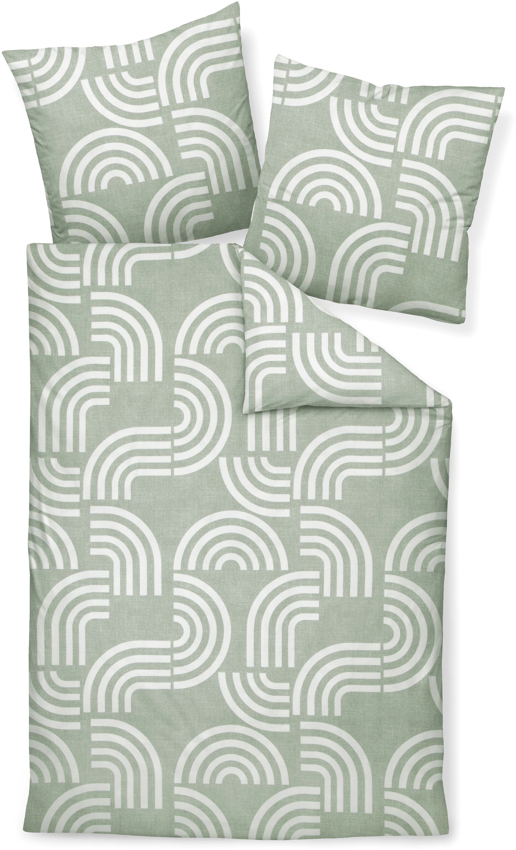 Janine Bettwäsche "DAVOS65157 06" mit Reißverschluss von Janine