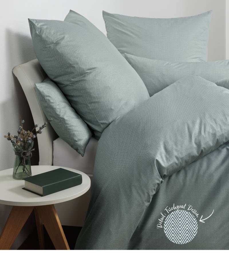 Janine Bettwäsche "Interlock-Jersey59000 3" mit Reissverschluss von Janine