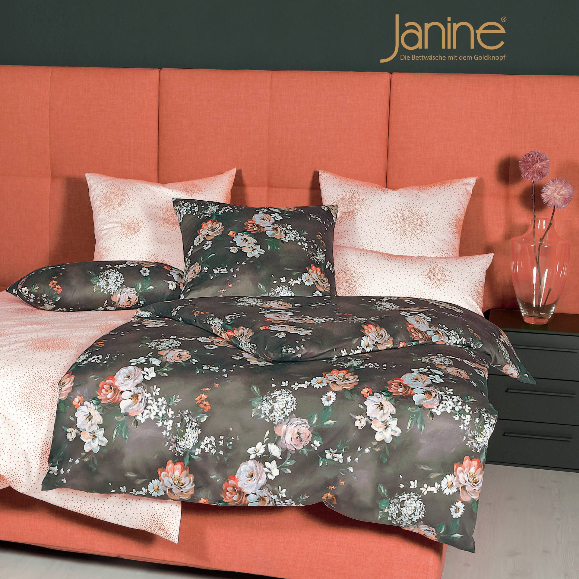 Janine Bettwäsche "MILANO 45057", (2 tlg.) von Janine