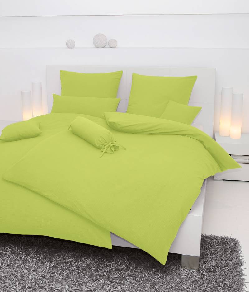 Janine Bettwäsche "PIANO 0125 31 135X200,80x80" 2 Stk. tlg. mit Reißverschluss von Janine