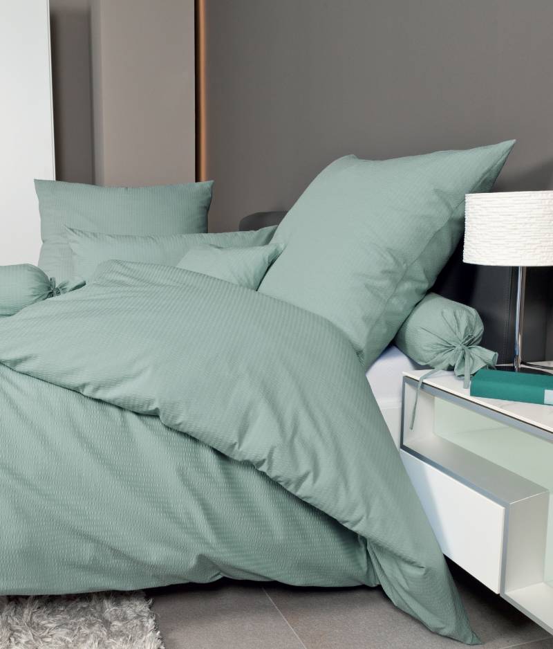 Janine Bettwäsche "PIANO 0125 31 135X200,80x80" 2 Stk. tlg. mit Reißverschluss von Janine