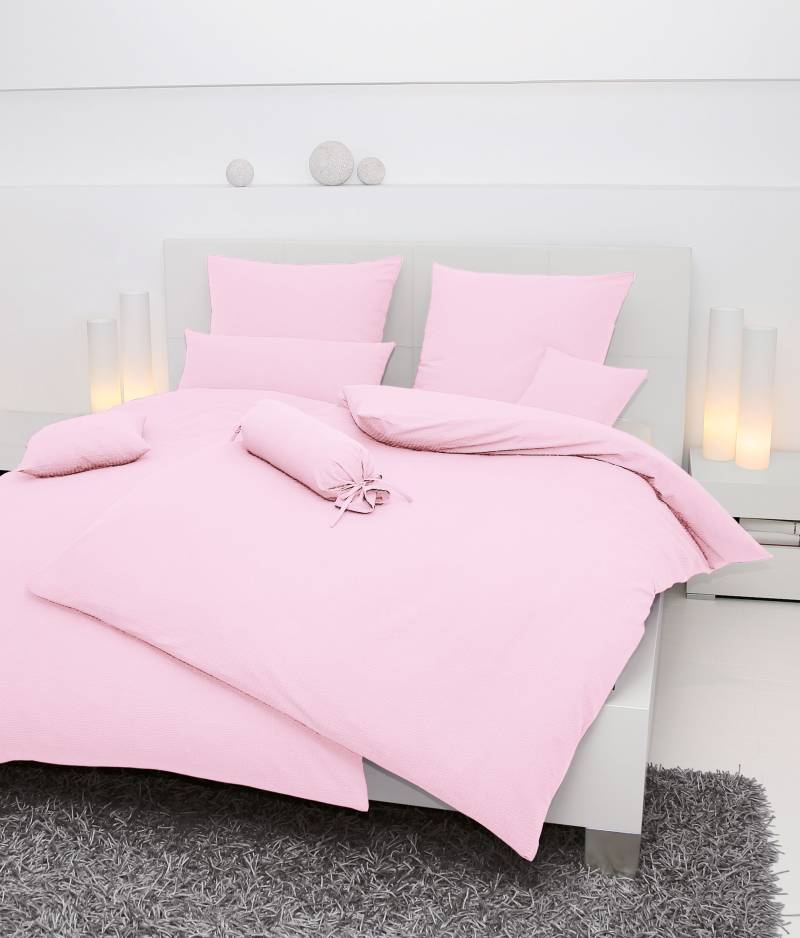 Janine Bettwäsche "PIANO 0125 31 135X200,80x80" 2 Stk. tlg. mit Reißverschluss von Janine