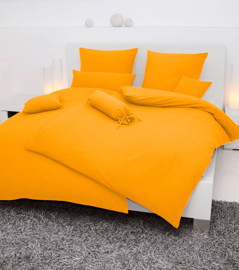 Janine Bettwäsche "PIANO 0125 31 135X200,80x80" 2 Stk. tlg. mit Reißverschluss von Janine