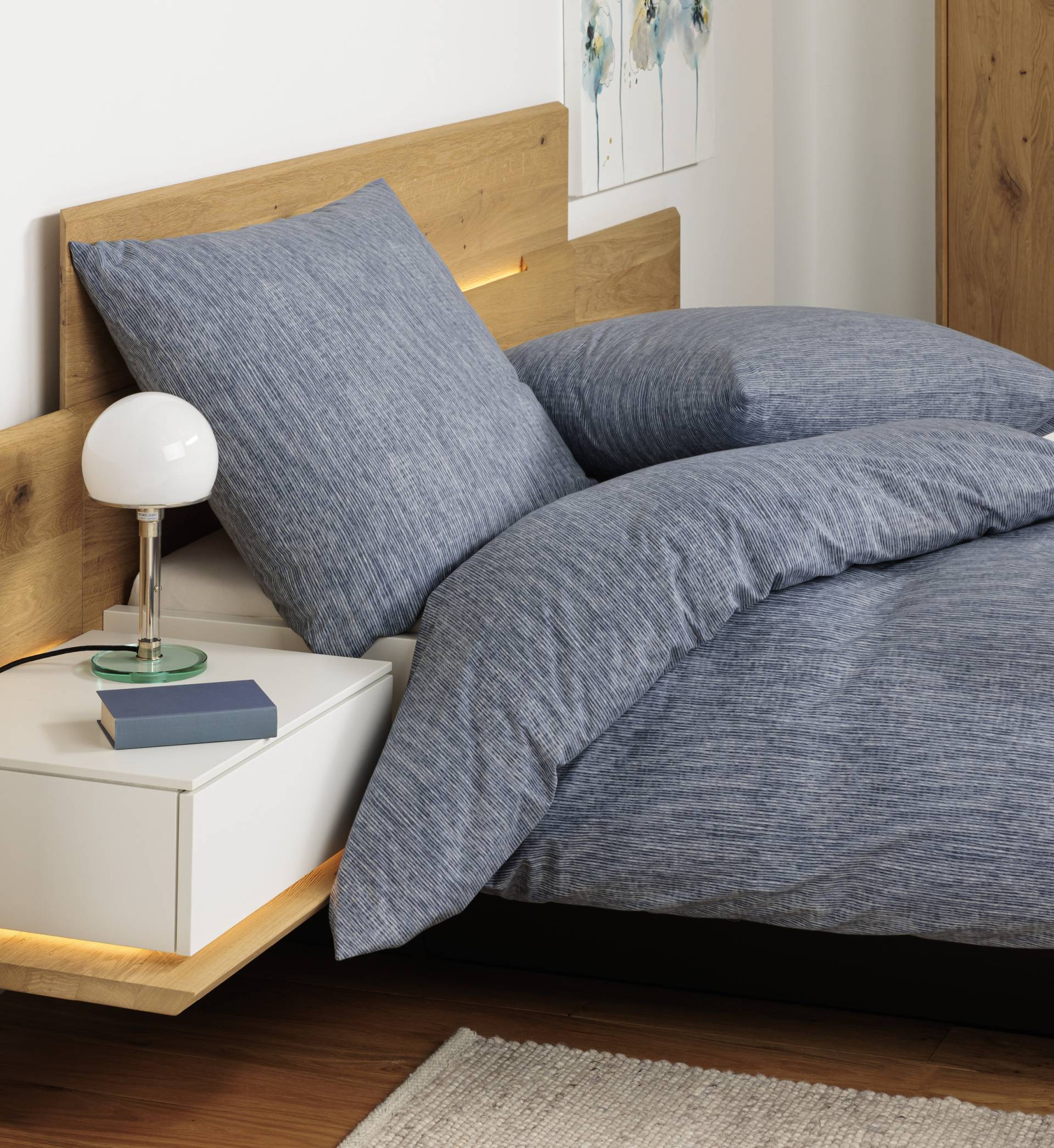 Janine Bettwäsche "Soft-Cotton71000 0" mit Reissverschluss von Janine