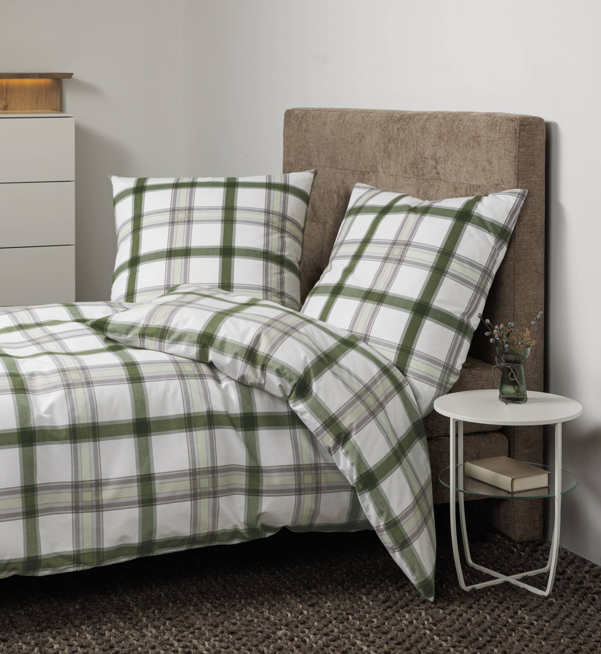 Janine Bettwäsche "Soft-Cotton71002 0" mit Reissverschluss von Janine