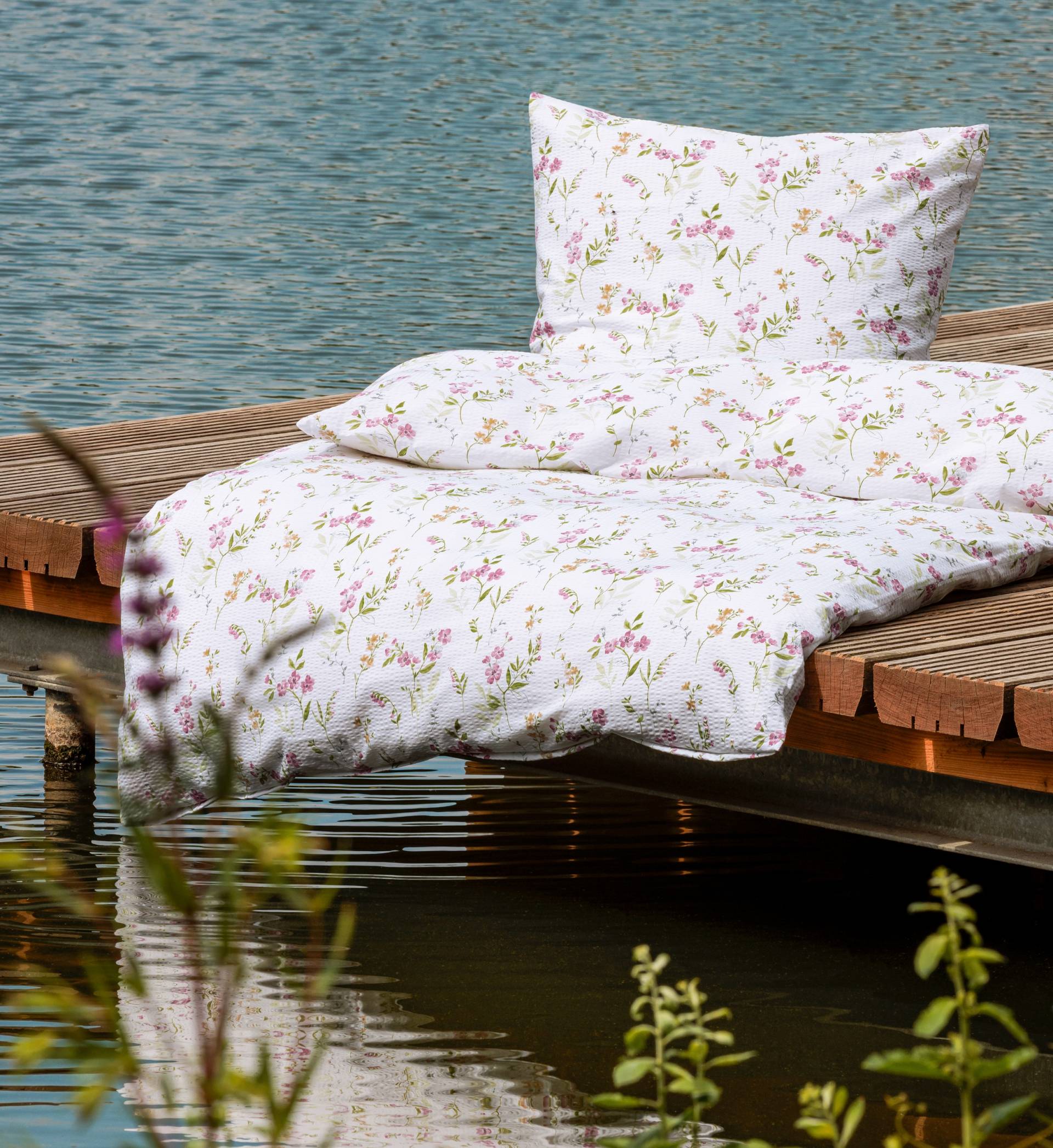 Janine Bettwäsche "TANGO 20157 05" mit Reißverschluss von Janine