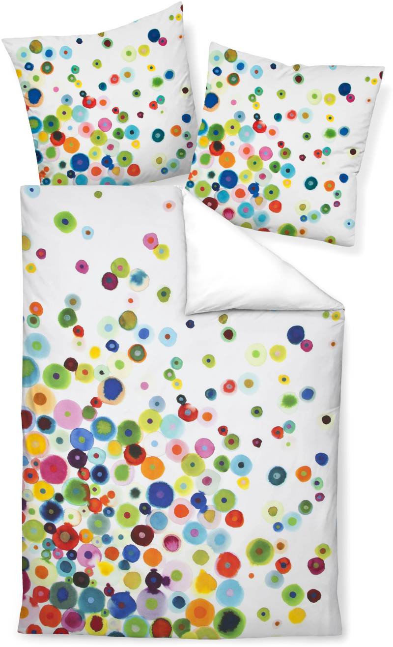 Janine Bettwäsche "modern art 42030" 2 Stk. tlg. mit Reißverschluss von Janine