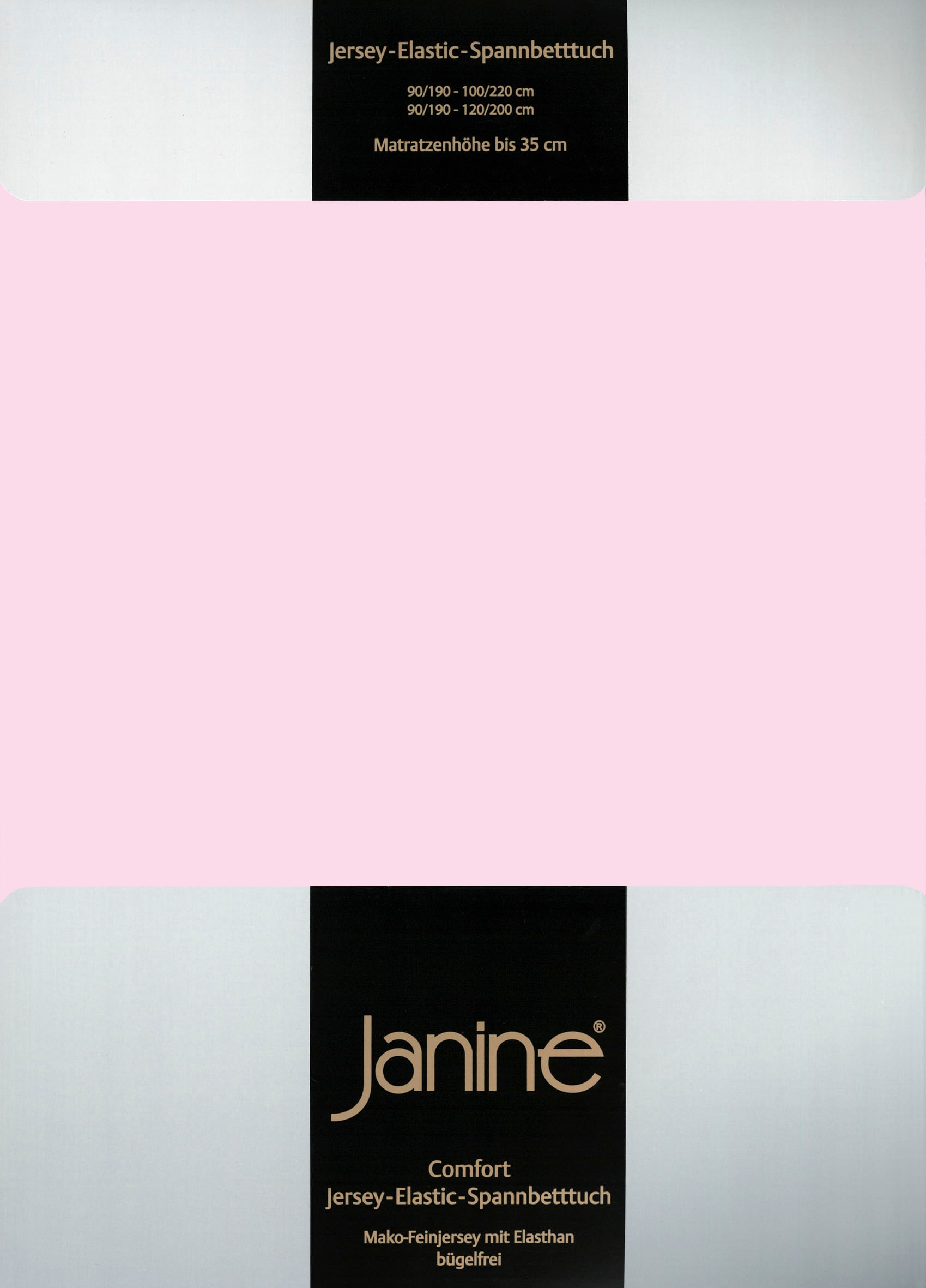 Janine Spannbettlaken "ELASTIC 5002" von Janine