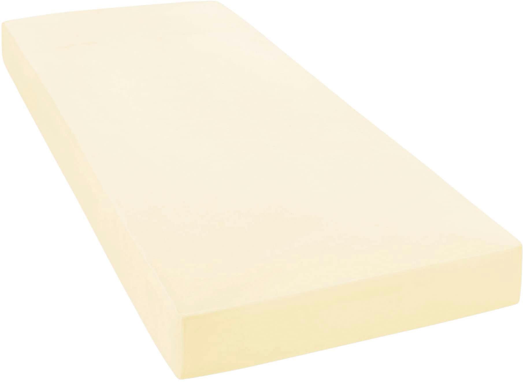 Janine Spannbettlaken "ELASTIC 5002" für Matratzen bis 35 cm Höhe, 95% Baumwolle, hochwertig, langlebig von Janine