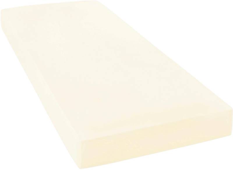 Janine Spannbettlaken "ELASTIC 5002" für Matratzen bis 35 cm Höhe, 95% Baumwolle, hochwertig, langlebig von Janine