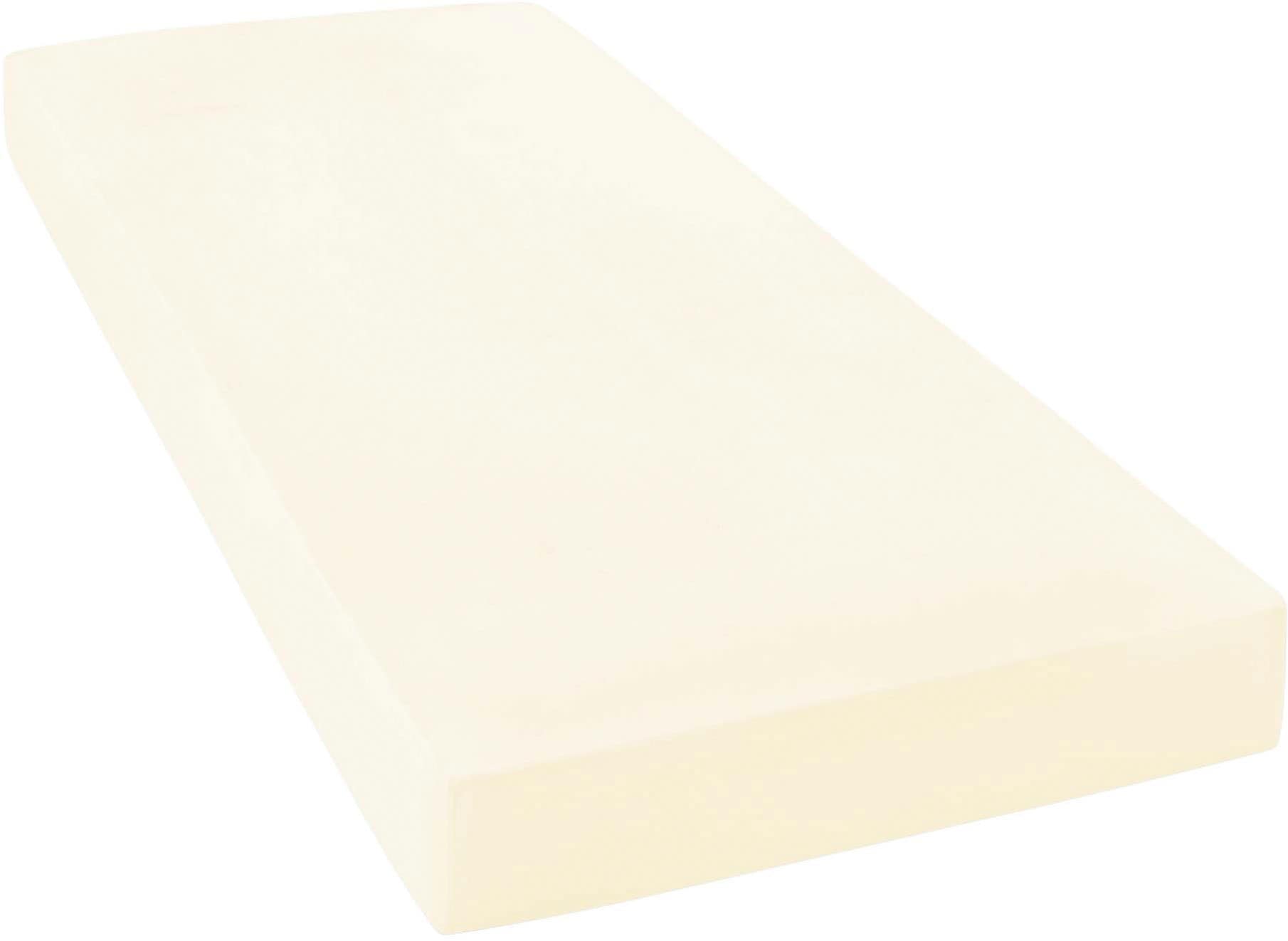 Janine Spannbettlaken "ELASTIC 5002" für Matratzen bis 35 cm Höhe, 95% Baumwolle, hochwertig, langlebig von Janine