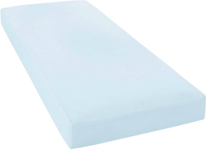 Janine Spannbettlaken "MAKO-FEINJERSEY 5007" aus 100% Baumwolle, für Matratzen bis 26 cm Höhe von Janine