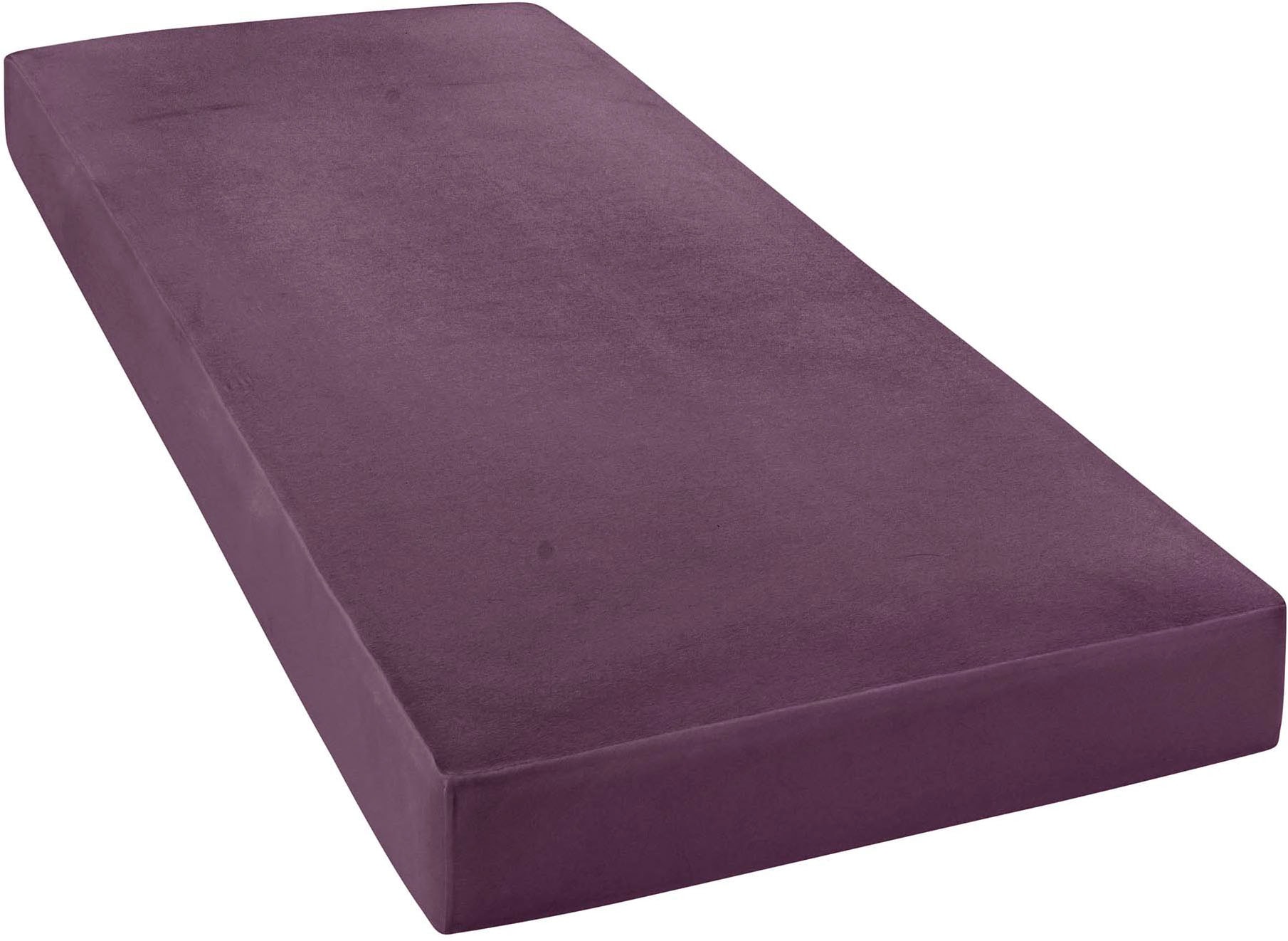 Janine Spannbettlaken "MAKO-FEINJERSEY 5007" aus 100% Baumwolle, für Matratzen bis 26 cm Höhe von Janine