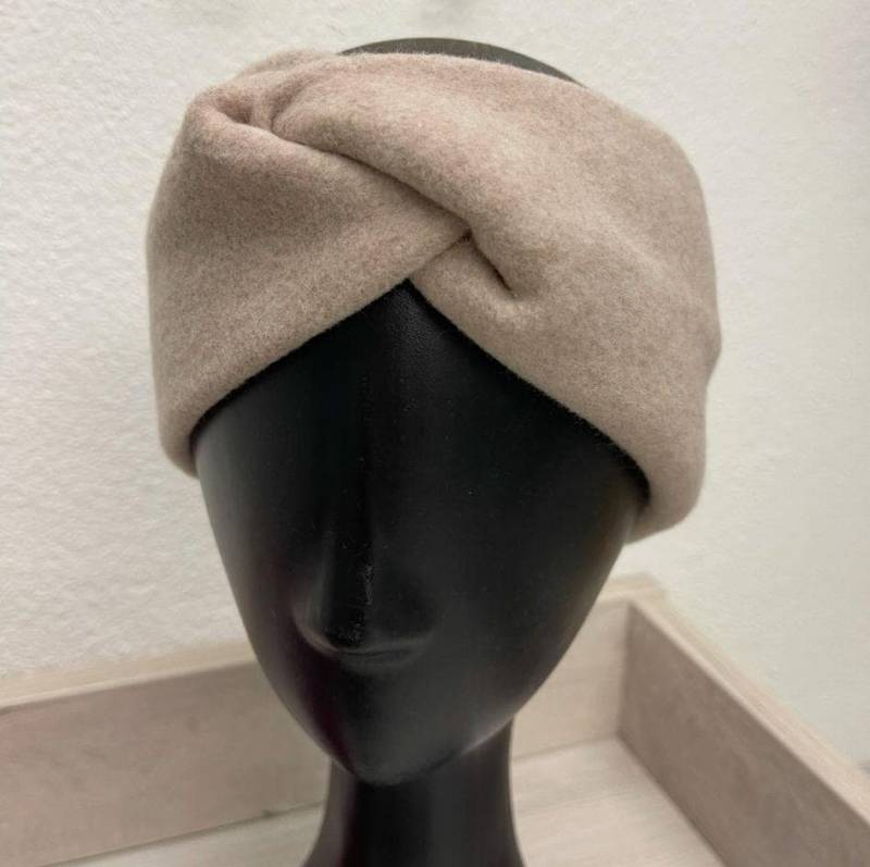 Baumwollfleece Stirnband/Kuscheliges Farbe Und Größe Nach Wunsch von JaninesFadenzauber