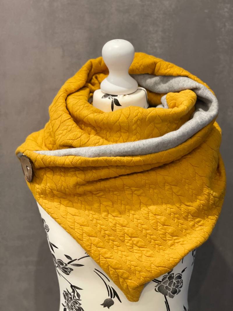 Wickelschal, Dreieckstuch, Schal , Scarf, Loopschal, Wrap Scarf von JaninesFadenzauber