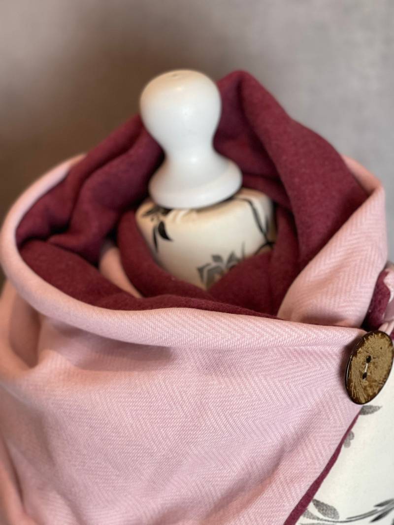 Wickelschal, Dreieckstuch, Schal , Scarf, Loopschal, Wrap Scarf von JaninesFadenzauber