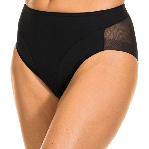 JANIRA Damen Miederslip Schwarz Schwarz Large von Janira