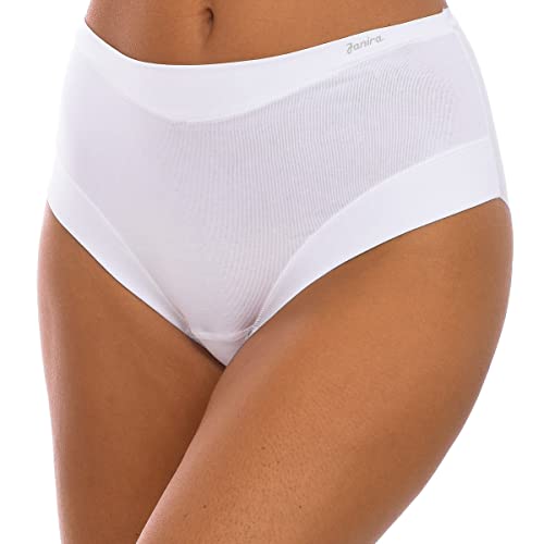 Janira Damen-Slips mit unsichtbarem Baumwollband aus elastischem Stoff 1031863 von Janira