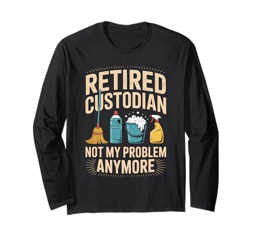 Depotbank im Ruhestand ist nicht mehr mein Problem Lustige Frauen Männer Langarmshirt Depotbank im Ruhestand ist nicht mehr mein Problem Lustige Frauen Männer Langarmshirt von Janitor Retirement Dad Mom Grandpa Friend Coworker