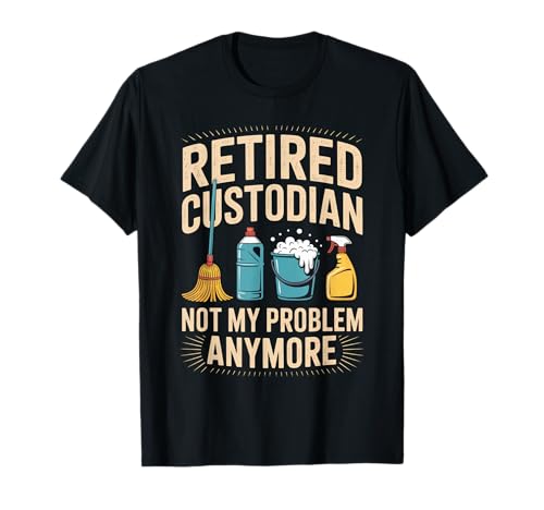 Depotbank im Ruhestand ist nicht mehr mein Problem Lustige Frauen Männer T-Shirt Depotbank im Ruhestand ist nicht mehr mein Problem Lustige Frauen Männer T-Shirt von Janitor Retirement Dad Mom Grandpa Friend Coworker