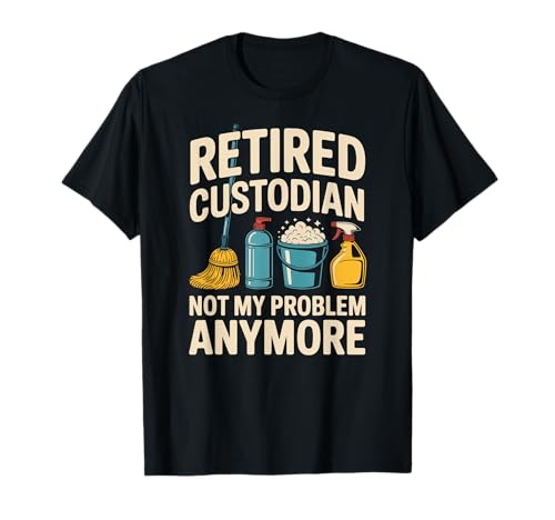 Depotbank im Ruhestand ist nicht mehr mein Problem Lustige Frauen Männer T-Shirt Depotbank im Ruhestand ist nicht mehr mein Problem Lustige Frauen Männer T-Shirt von Janitor Retirement Dad Mom Grandpa Friend Coworker