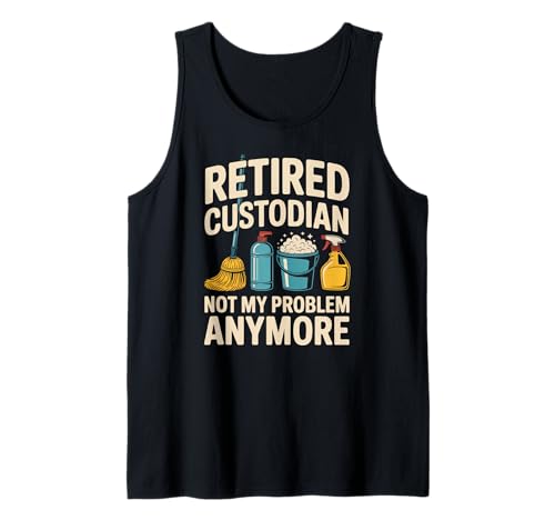 Depotbank im Ruhestand ist nicht mehr mein Problem Lustige Frauen Männer Tank Top Depotbank im Ruhestand ist nicht mehr mein Problem Lustige Frauen Männer Tank Top von Janitor Retirement Dad Mom Grandpa Friend Coworker