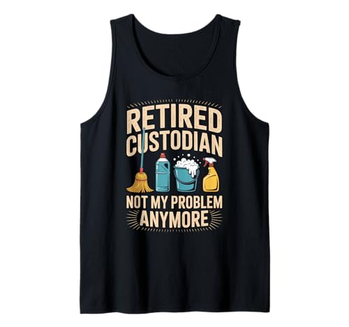Depotbank im Ruhestand ist nicht mehr mein Problem Lustige Frauen Männer Tank Top Depotbank im Ruhestand ist nicht mehr mein Problem Lustige Frauen Männer Tank Top von Janitor Retirement Dad Mom Grandpa Friend Coworker