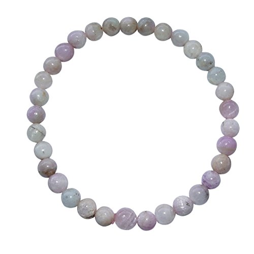 Janni Schmuck Armband aus Kunzit und Hiddenit, Durchmesser Kugel 7-8 mm, ideal gegen Prüfung, SC-Arm-Ku-KU-02, Marke, Einheitsgröße, Unkostbare Metalle, Kein Edelstein von Joyas Janni