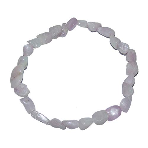 Janni Schmuck Armband Nugget aus Lavendelquarz, Größe der Steine ca. 5-10 mm, Armbandgröße ca. 19-20 cm, SC-ARM-FREE-LAV-01 Marke, Einheitsgröße, Unkostbare Metalle, Kein Edelstein von Joyas Janni