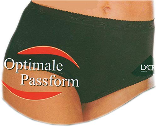 Jansen 3 er Set Damenslip Hüftslip Unterhose (XL 48/50, schwarz) von Jansen