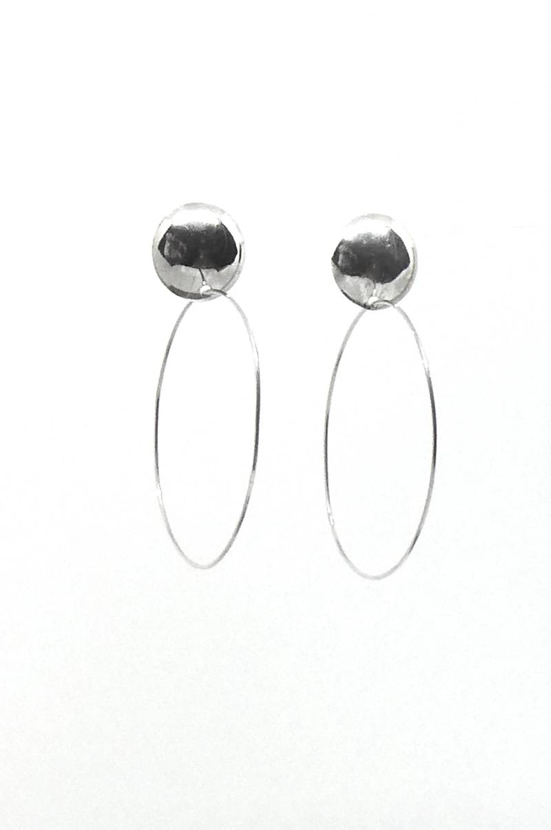 Creolen, Große Rad-Ohrringe, Rad-Ohrringe Aus Sterlingsilber Creolen, Große Rad-Ohrringe, Rad-Ohrringe Aus Sterlingsilber von JansenDiamonds