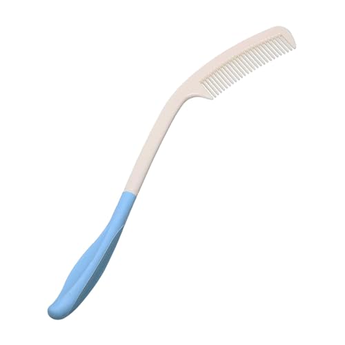 Kamm mit langem Griff – leichter, sanfter, multifunktionaler Kamm mit langem Griff | Langlebige, elegante, schöne Haarentfernungsbürste mit langem Griff für Frauen mit langen Haaren von Janurium