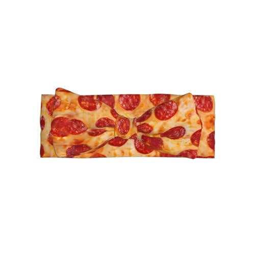 JaoXer 3D Pizza Pepperoni Baby Schleife Stirnband - Weiche Schleife Haarschmuck für Baby, Neugeborene, Säuglinge, Kleinkinder und Kinder JaoXer 3D Pizza Pepperoni Baby Schleife Stirnband - Weiche Schleife Haarschmuck für Baby, Neugeborene, Säuglinge, Kleinkinder und Kinder von JaoXer