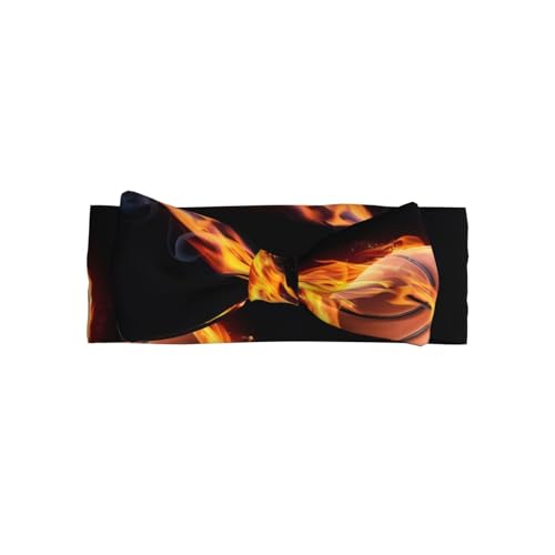 JaoXer Basketball On Fire Baby Bow Stirnband - Weiche Schleife Haarschmuck für Baby, Neugeborene, Säuglinge, Kleinkinder und Kinder JaoXer Basketball On Fire Baby Bow Stirnband - Weiche Schleife Haarschmuck für Baby, Neugeborene, Säuglinge, Kleinkinder und Kinder von JaoXer