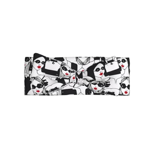 JaoXer Frauen Sonnenbrille Druck Baby Schleife Stirnband - Weiche & Dehnbare Nylon Stirnbänder Zarte Prinzessin Haarschmuck JaoXer Frauen Sonnenbrille Druck Baby Schleife Stirnband - Weiche & Dehnbare Nylon Stirnbänder Zarte Prinzessin Haarschmuck von JaoXer