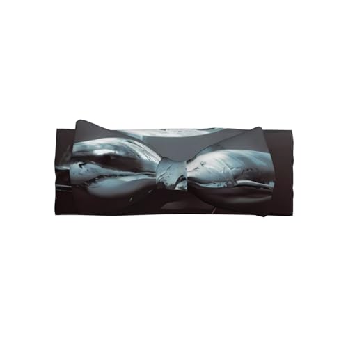 JaoXer Great White Shark Baby Bow Headband - Soft Bow Hair Accessories for Baby, Newborn, Infants, Toddlers and Kids von JaoXer