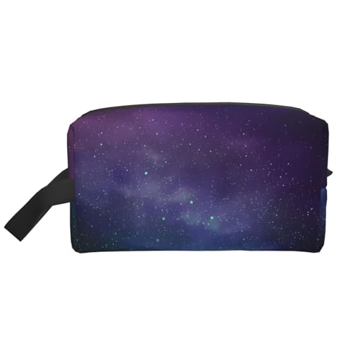 JaoXer Große Reise-Kosmetiktasche - Wiederverwendbares Universum mit Sternen und Galaxie Interstellar Print Dopp Kit für Toilettenartikel, tragbarer Organizer für Männer und Frauen, Weiß JaoXer Große Reise-Kosmetiktasche - Wiederverwendbares Universum mit Sternen und Galaxie Interstellar Print Dopp Kit für Toilettenartikel, tragbarer Organizer für Männer und Frauen, Weiß von JaoXer