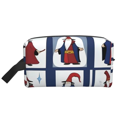 JaoXer Große Reise-Kosmetiktasche - Wiederverwendbares WitchingHour Print Dopp Kit für Toilettenartikel, tragbarer Organizer für Männer und Frauen, Weiß, Einheitsgröße JaoXer Große Reise-Kosmetiktasche - Wiederverwendbares WitchingHour Print Dopp Kit für Toilettenartikel, tragbarer Organizer für Männer und Frauen, Weiß, Einheitsgröße von JaoXer