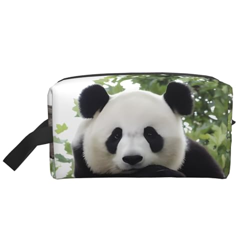 JaoXer Große Reise-Kosmetiktasche – wiederverwendbarer hübscher Panda-Druck, Dopp Kit für Toilettenartikel, tragbarer Organizer für Männer und Frauen JaoXer Große Reise-Kosmetiktasche – wiederverwendbarer hübscher Panda-Druck, Dopp Kit für Toilettenartikel, tragbarer Organizer für Männer und Frauen von JaoXer