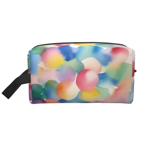 JaoXer Große Reise-Kosmetiktasche – wiederverwendbares Aquarell-Traumdruck-Set für Toilettenartikel, tragbarer Organizer für Männer und Frauen, Weiß, Einheitsgröße JaoXer Große Reise-Kosmetiktasche – wiederverwendbares Aquarell-Traumdruck-Set für Toilettenartikel, tragbarer Organizer für Männer und Frauen, Weiß, Einheitsgröße von JaoXer