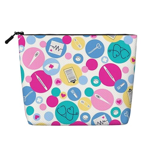 JaoXer Kosmetiktasche aus künstlichem Hanf, Kulturbeutel, Kosmetik-Organizer, eine Packung für mehrere tägliche Anwendungen, Geschäftsreise, Schwarz, Einheitsgröße von JaoXer