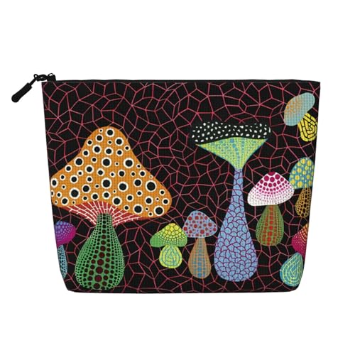 JaoXer Kosmetiktasche aus künstlichem Hanf, Kulturbeutel, Kosmetik-Organizer – eine Packung für mehrere tägliche Anwendungen, Geschäftsreise-Begleiter, Schwarz, Einheitsgröße von JaoXer